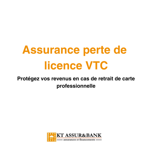 Assurance perte de licence VTC : protégez vos revenus en cas de retrait de carte professionnelle